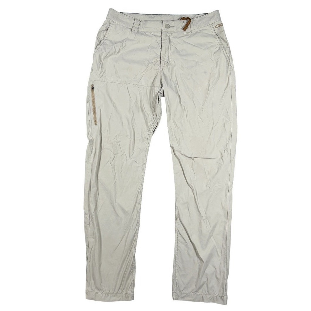 Outdoor Research 24/7 Men's Beige Nylon Blend Hiking Pants 34x32 Gorpcore